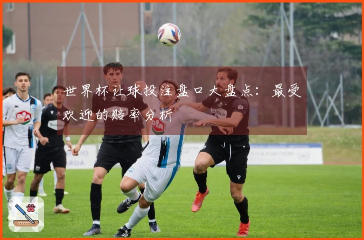 世界杯让球投注盘口大盘点：最受欢迎的赔率分析